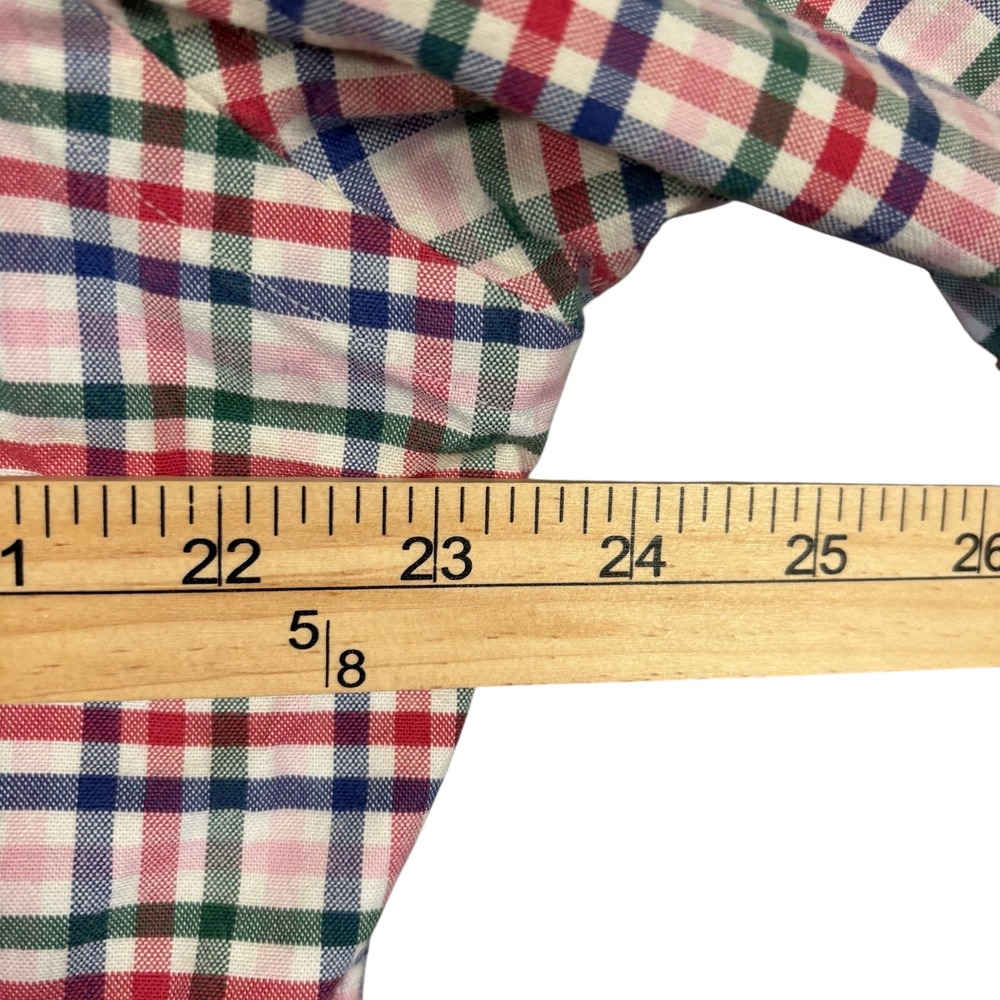 Ralph Lauren Plaid Slim Fit Button Down Sz XL preppy old money designer - Picture 5 of 9